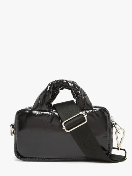 Cross Body Tas Glossy Gerecycleerd Polyester Wouf Zwart glossy BM250023 ander zicht 4